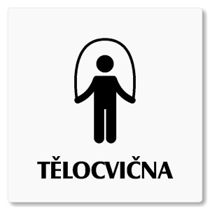 Tělocvična, 80x80mm, bílá, Nevada